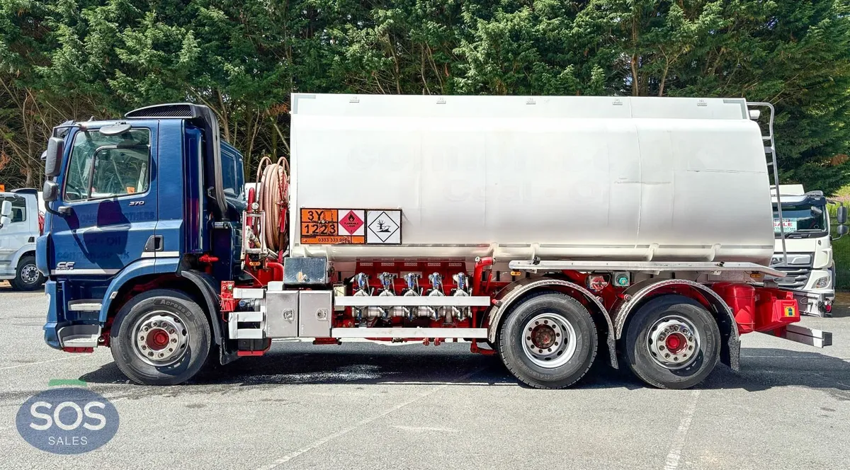 2017 DAF CF 370 FAN Euro 6 Rigid Tanker - Image 4