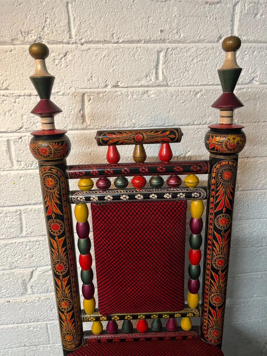 ORNATE CHINESE STYLE DINING CHAIRS - Image 3