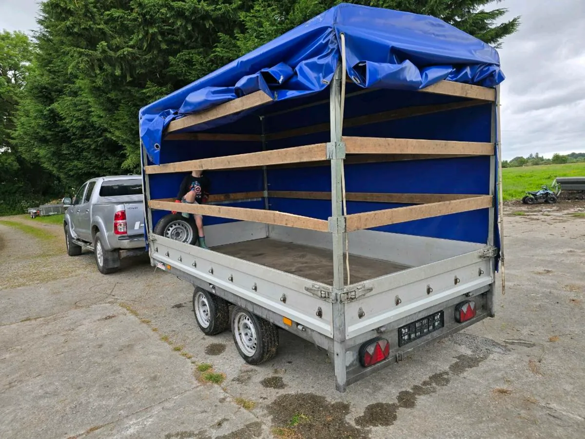 Aluminium Curtain box  trailer - Image 1