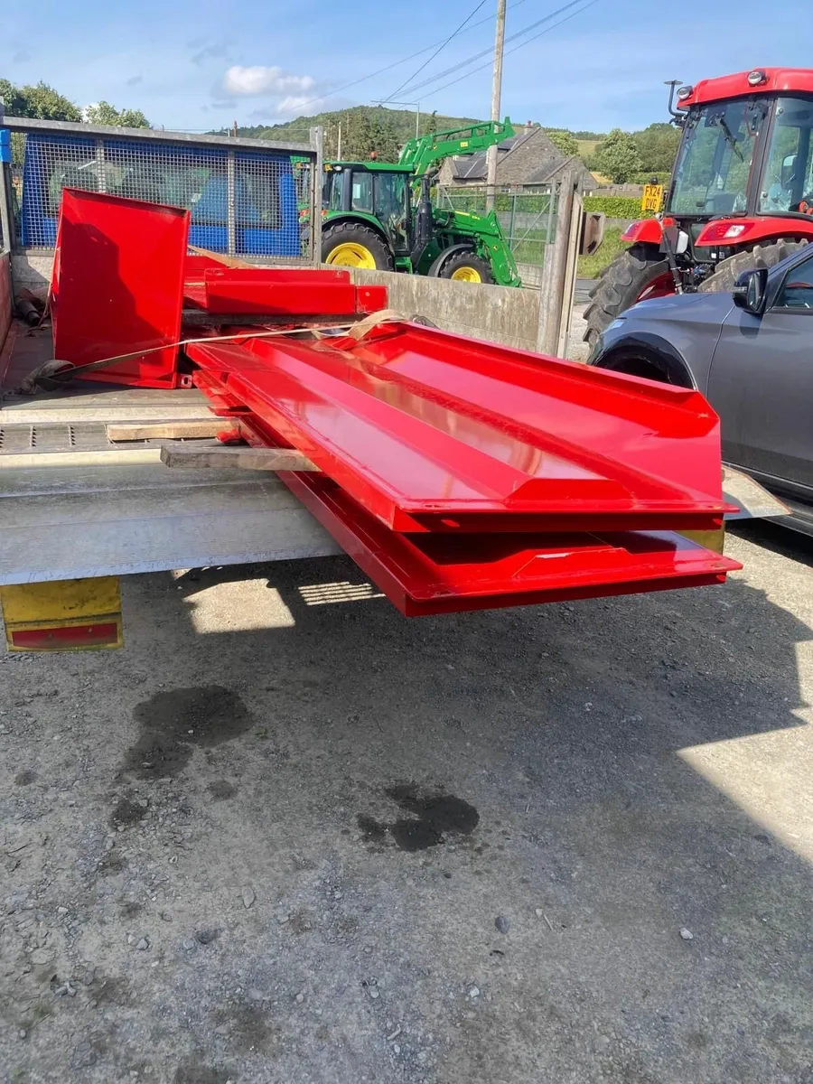 Full Set 2ft Silage Carts for 20ft Broughan - Image 1