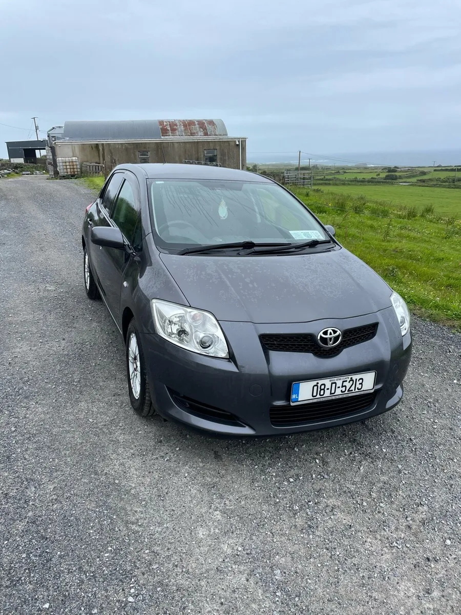 2008 Toyota Auris 1.4 petrol 122km - Image 1