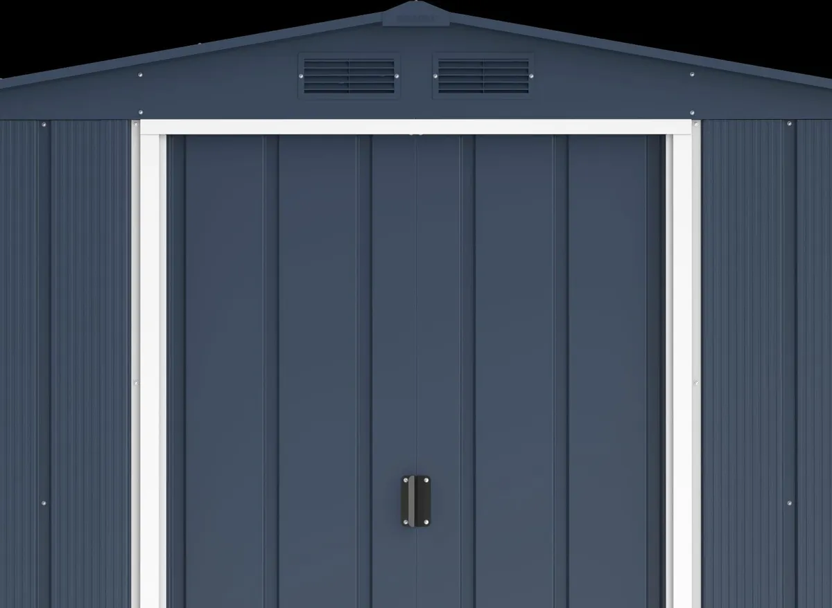 8x8 Steel Garden Sheds. 3 Day Delivery Included. - Image 4