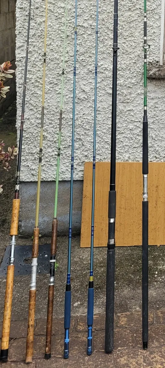 3 Fly fishing rods with reels lovely cond €120 - Image 1