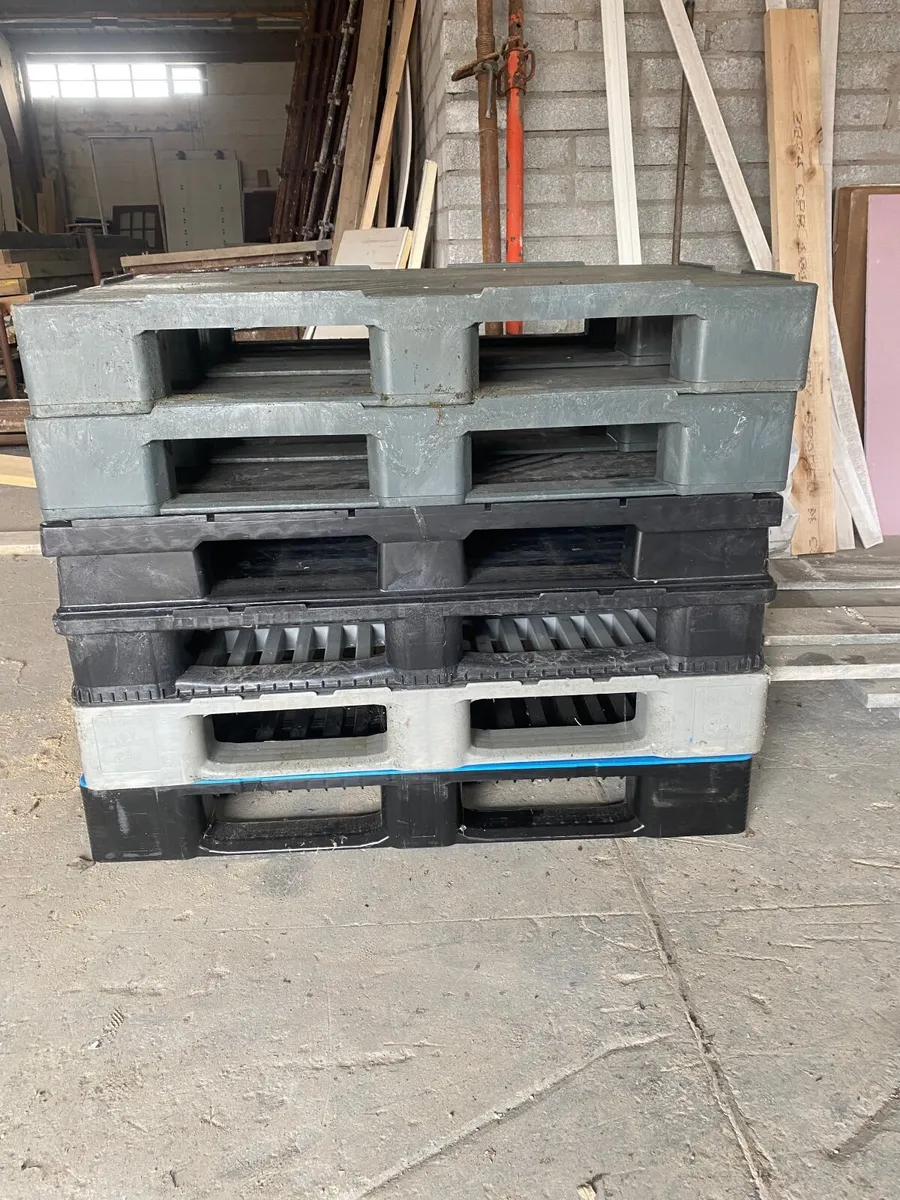 Heavy duty plastic pallets - Image 4