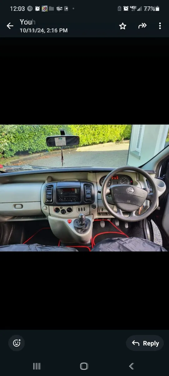08 nissan primastar  commercial  crewcab - Image 3