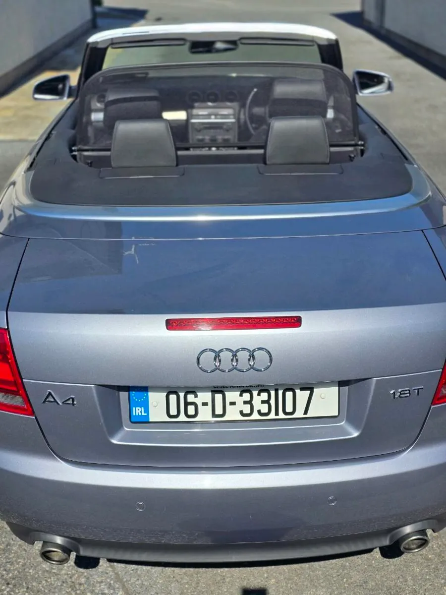 Low Low Km's Audi A4 Convertible 1.8t - Image 2