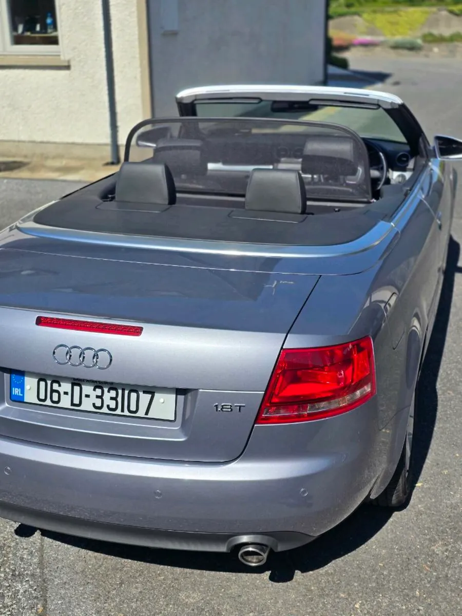 Low Low Km's Audi A4 Convertible 1.8t - Image 4