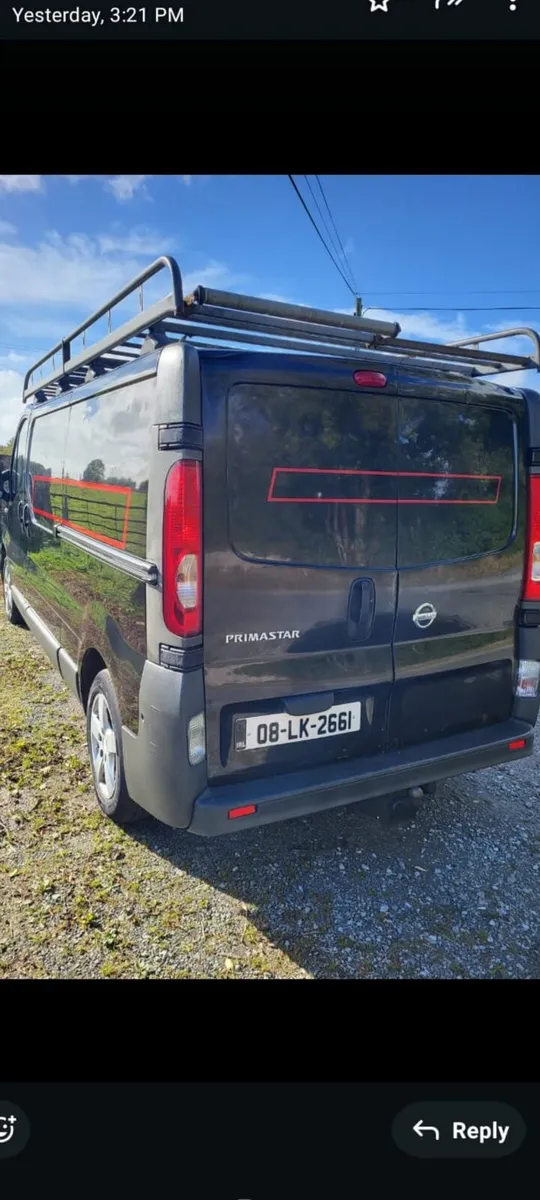 08 nissan primastar  commercial  crewcab - Image 4