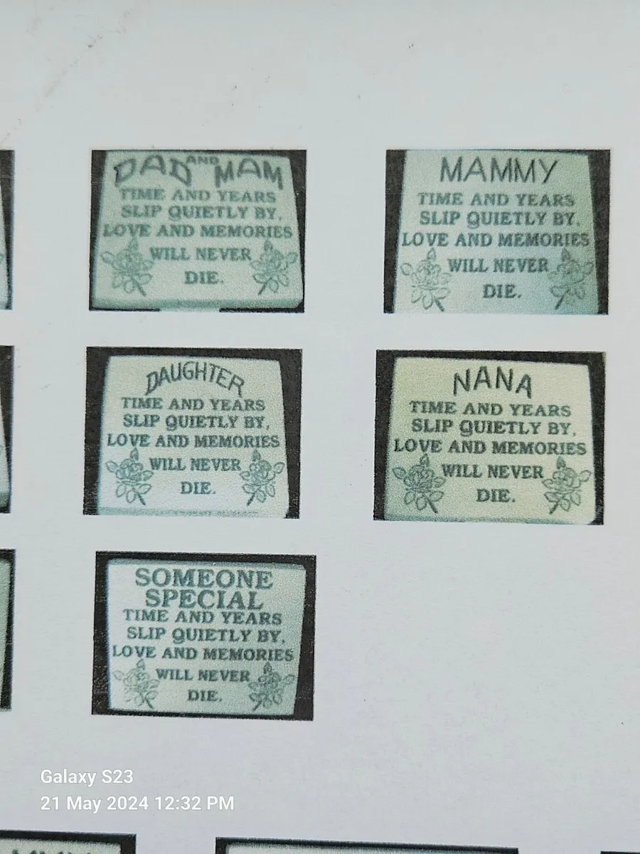 Grave Plaque Mould - Image 3