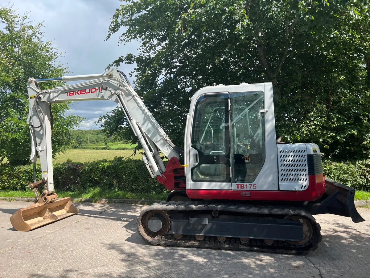Takeuchi TB 175 Excavator - Image 1