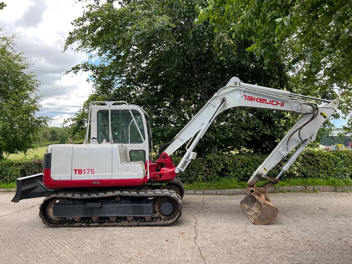 Takeuchi TB 175 Excavator - Image 4