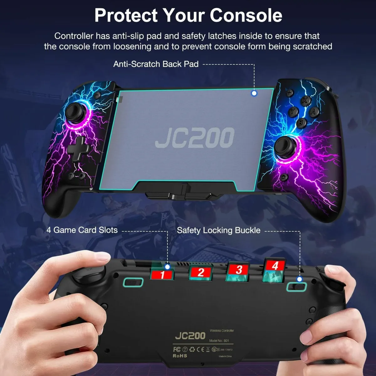 Wireless Switch Controller for Nintendo Switch/OLE - Image 1