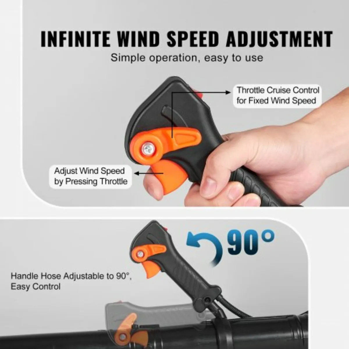 Backpack Leaf Blower 52CC 2-Cycle Gas Leaf Blower - Image 3