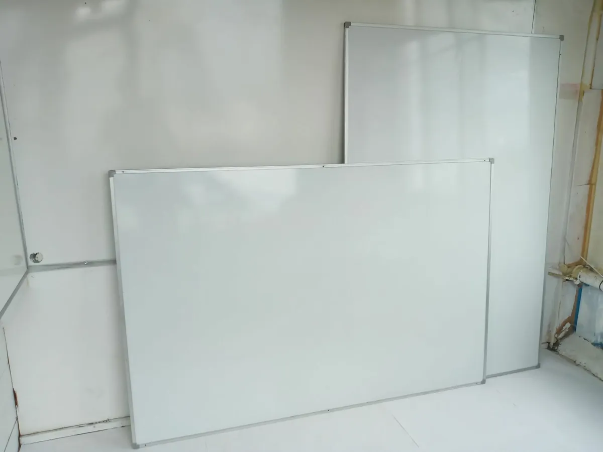 Delivery - 2 x White Boards Magnetic 1800mm x 1200 - Image 1
