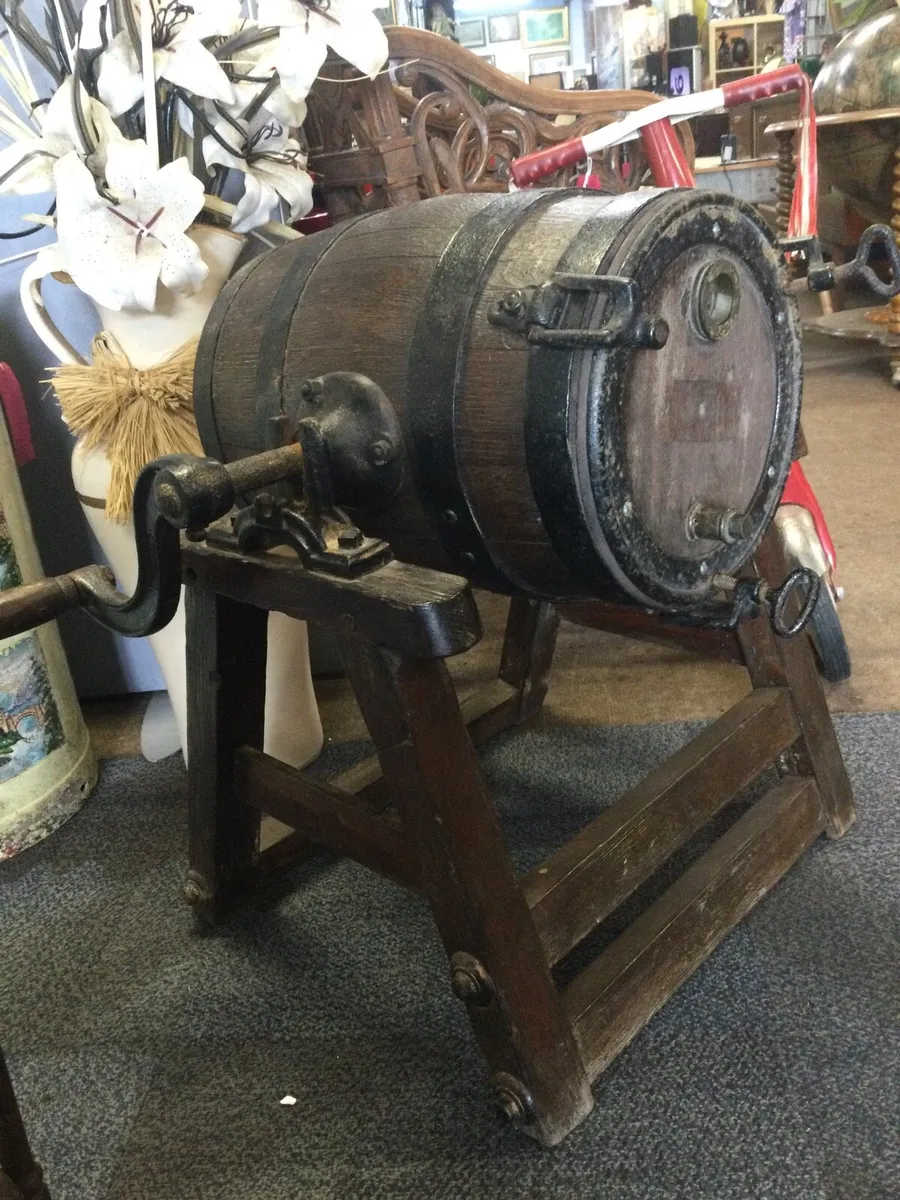 An Antique domestic Butterchurn