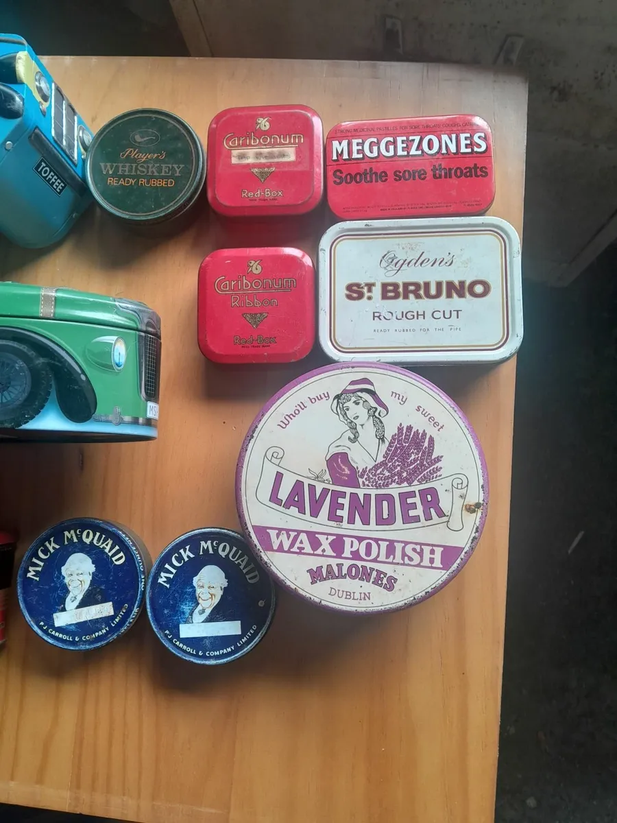 A group  of vintage tins - Image 3