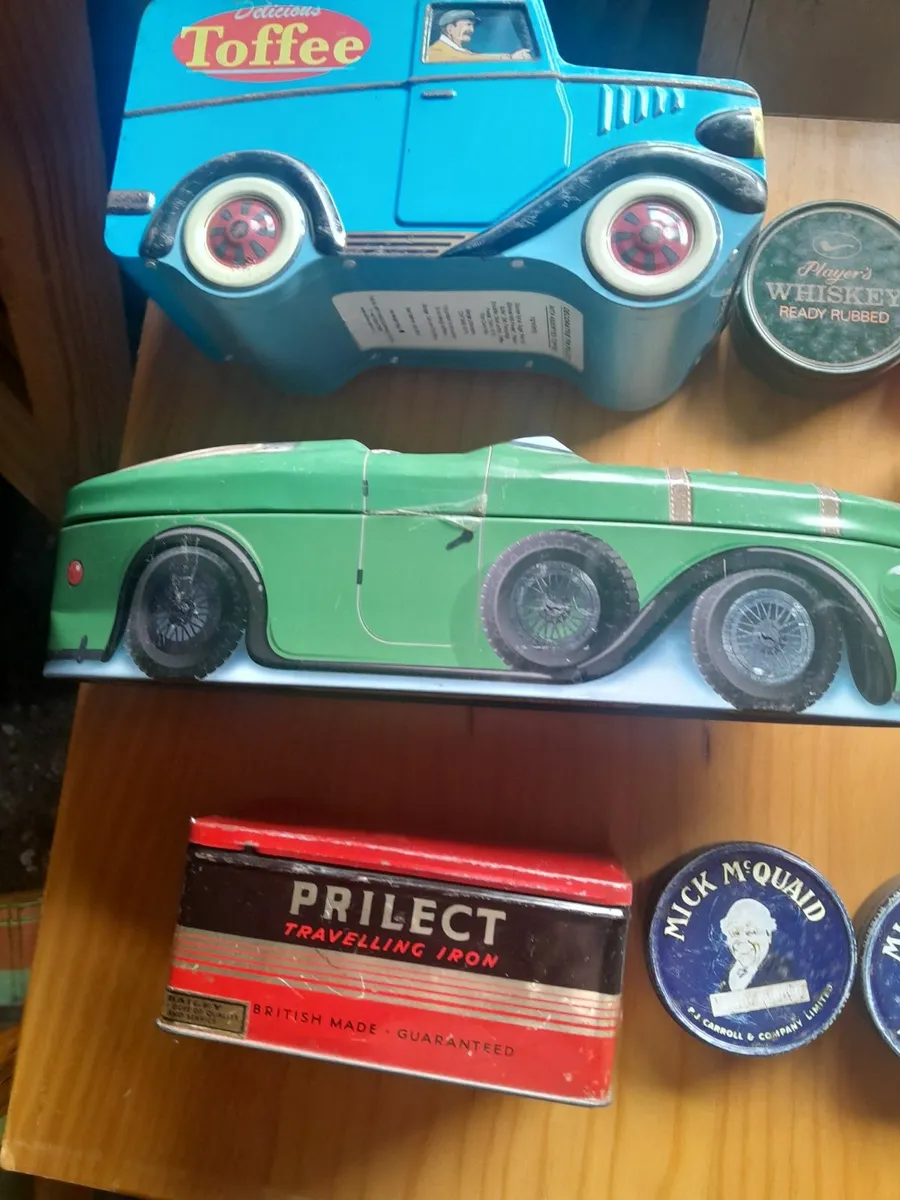 A group  of vintage tins - Image 4