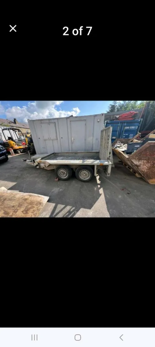 IFOR WILLIAMS GX84 PLANT TRAILER - Image 1