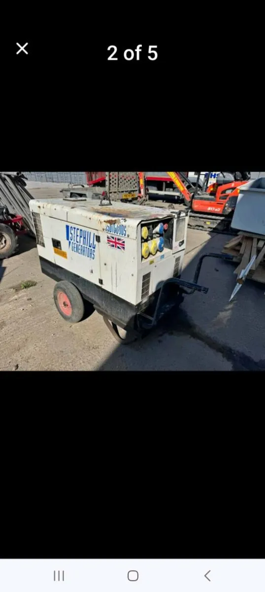 10KVA stephill silent generator - Image 1
