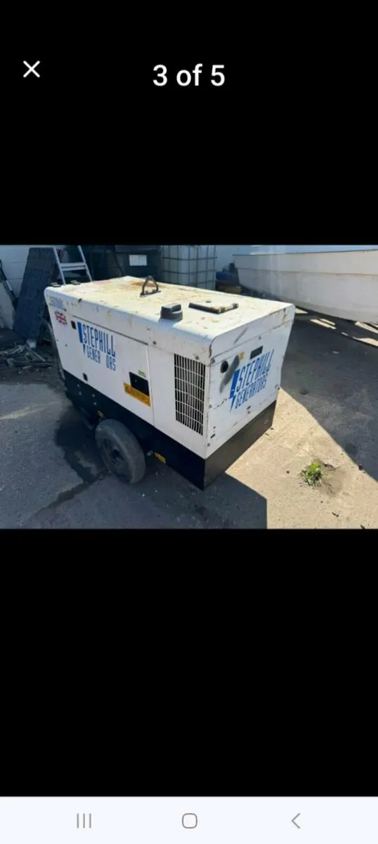 10KVA stephill silent generator - Image 2