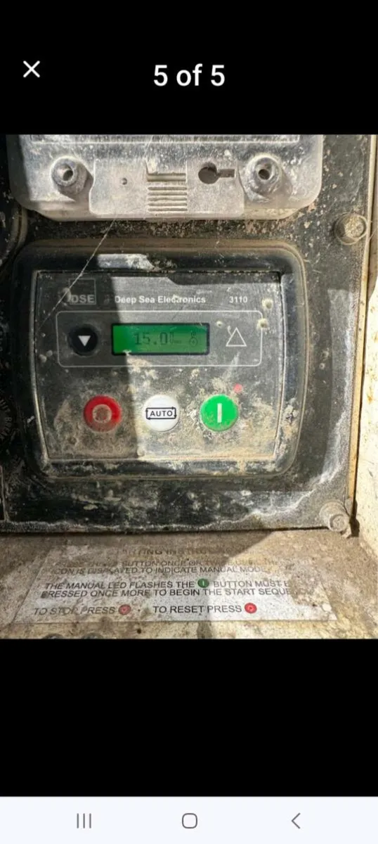 10KVA stephill silent generator - Image 4
