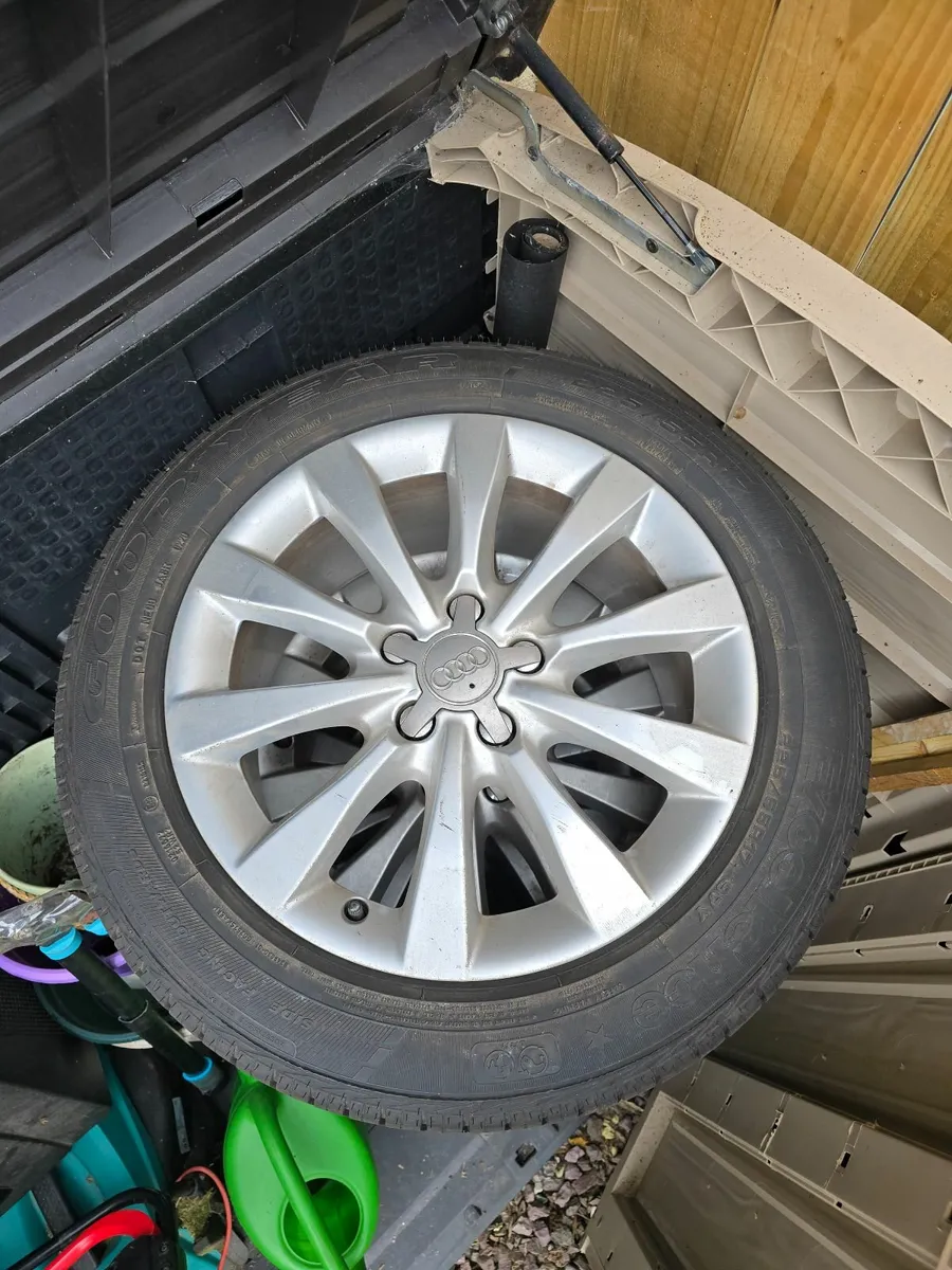 Audi A6 C7 Wheels Alloys Tyres 225 55 17 - Image 2