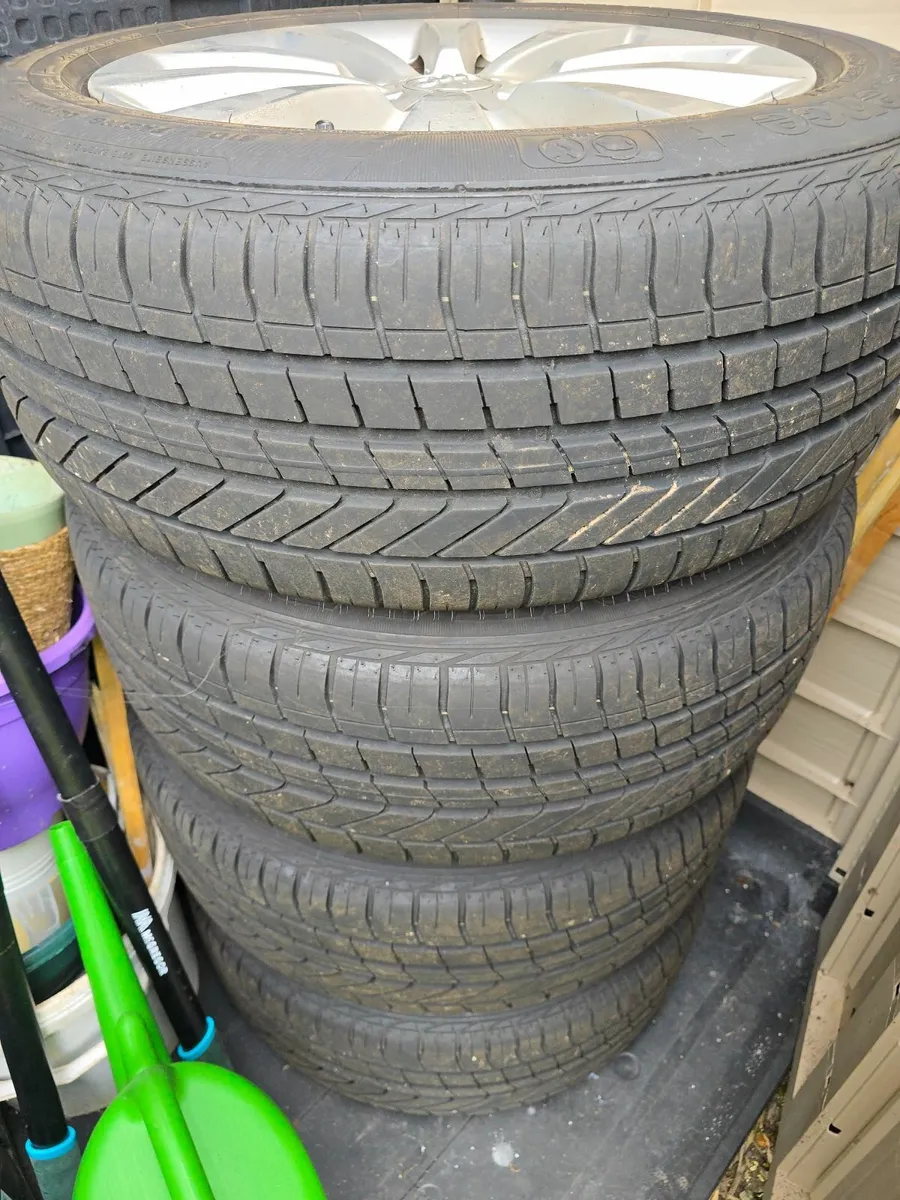 Audi A6 C7 Wheels Alloys Tyres 225 55 17 - Image 4