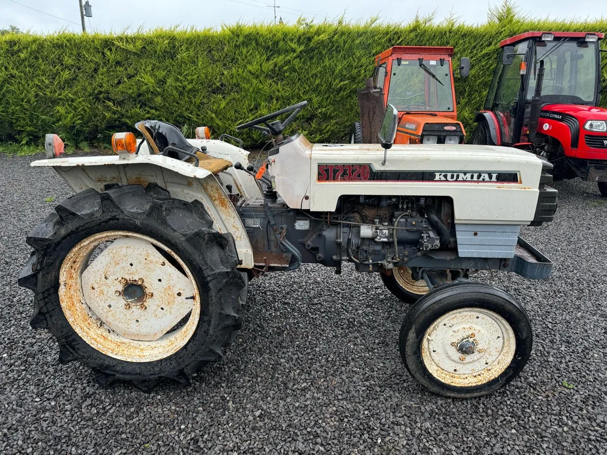 Mitsubishi garden tractor