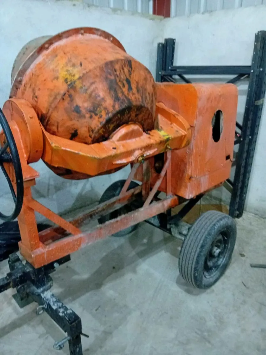Lister- Diesel---Cement Mixer-- Tow behind - Image 1