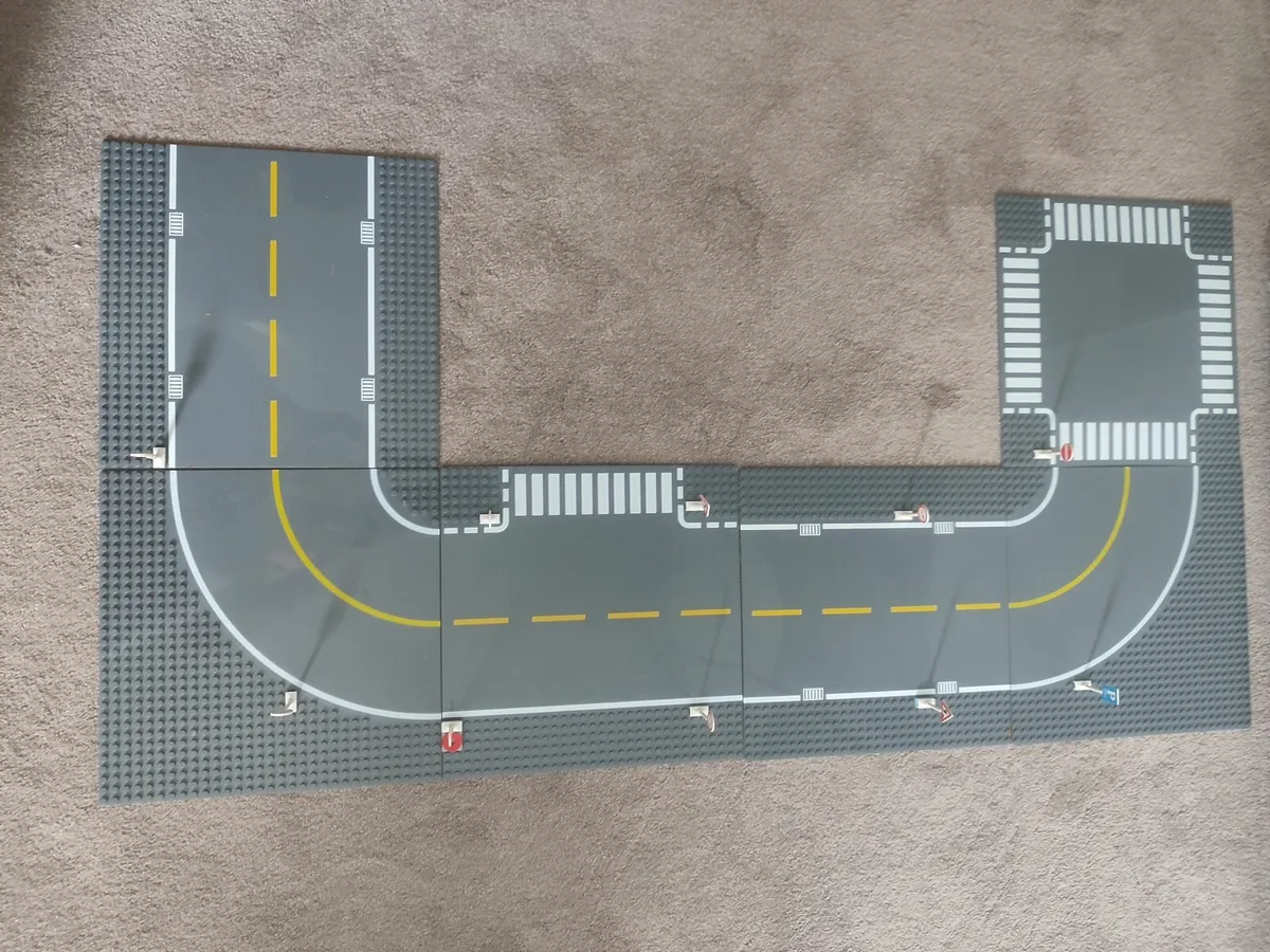 Lego road plates and traffic signs - Image 2