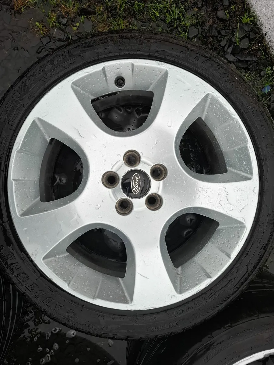 18" Ford Alloys with tyres - Image 3