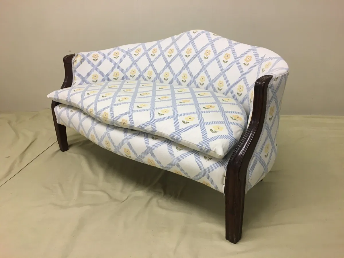Antique Small Settee - Image 2
