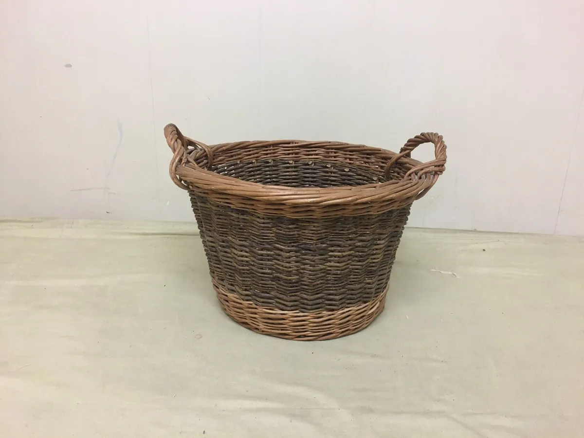Wicker Log Basket - Image 1