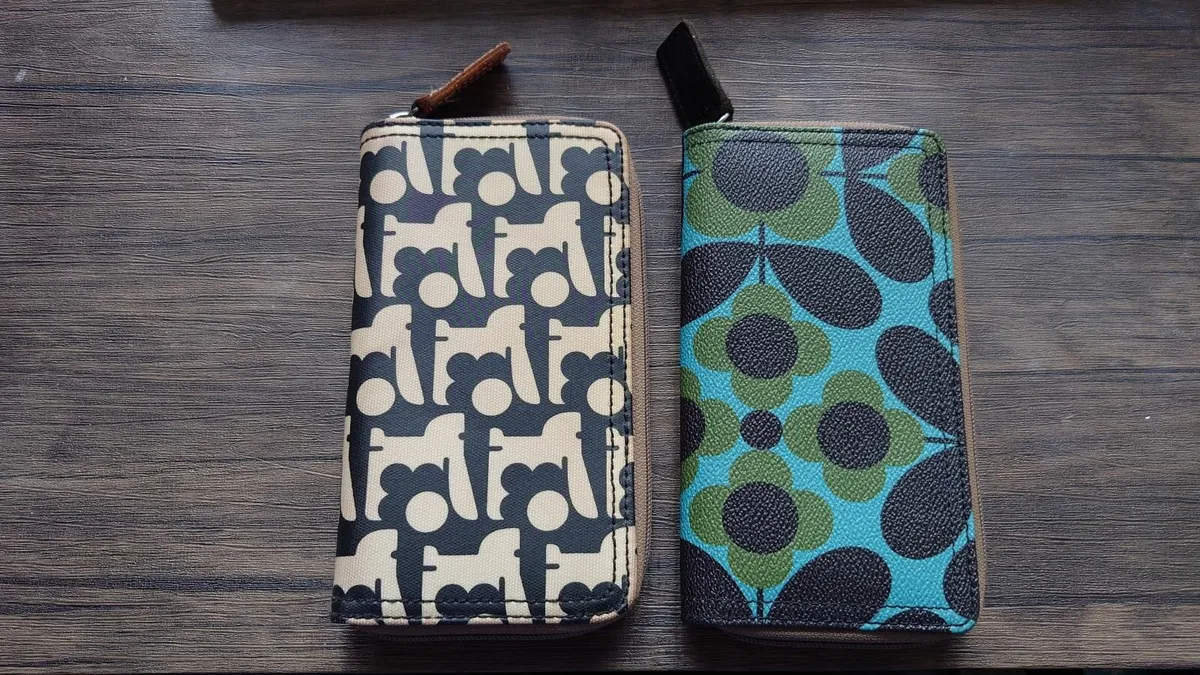 2xOrla Kiely Large wallets For Sale - Image 1