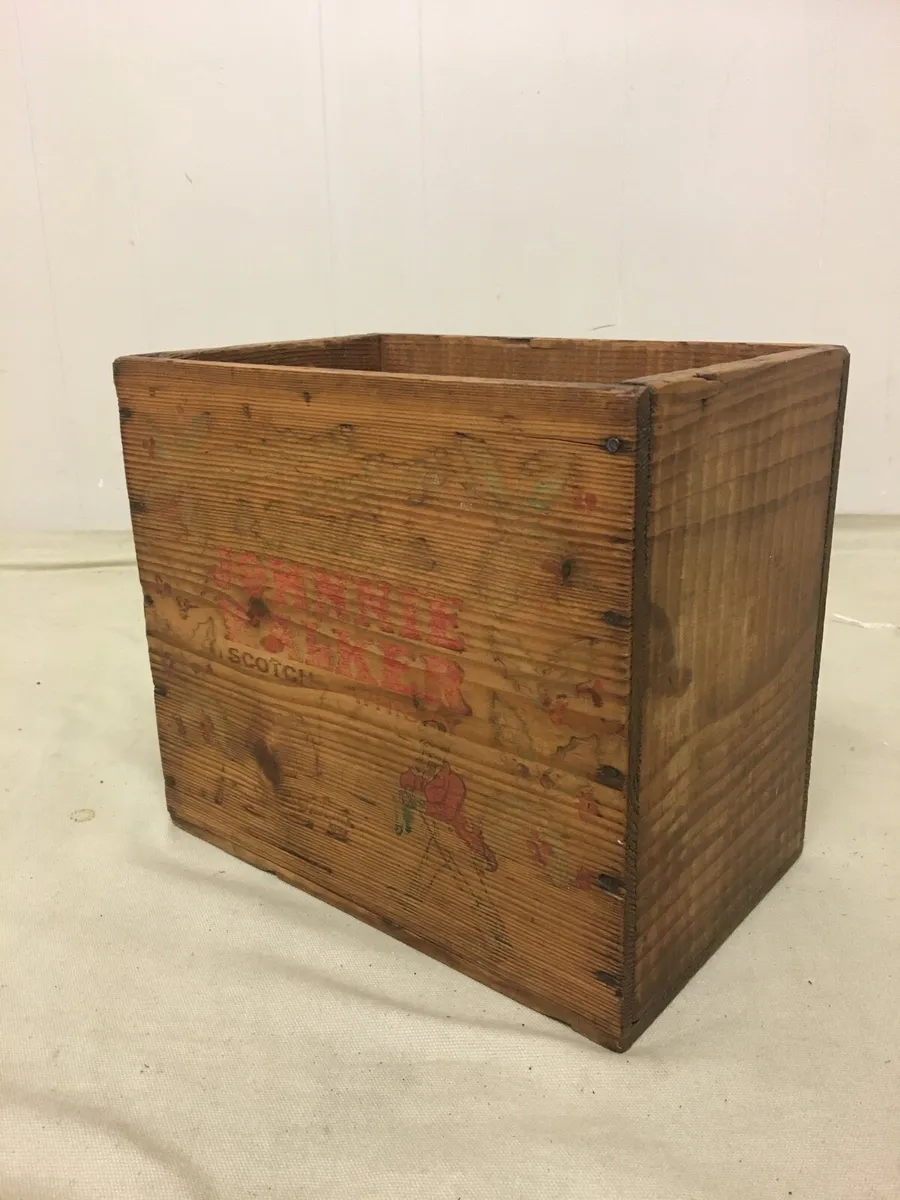 Vintage Johnny Walker Crate - Image 2