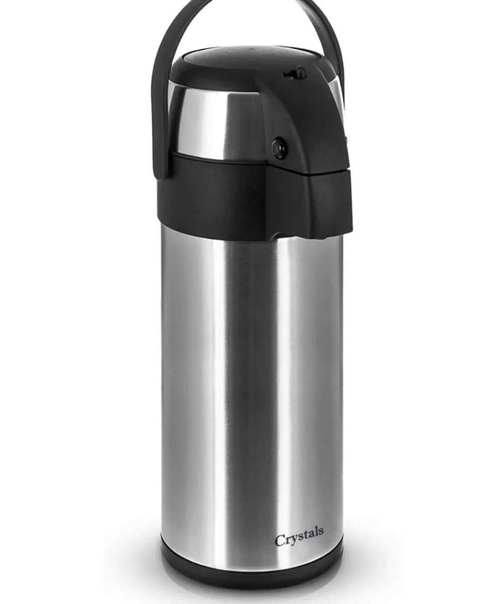3Litre Tea or Coffee Vacuum Air Pot Flask NEW - Image 3