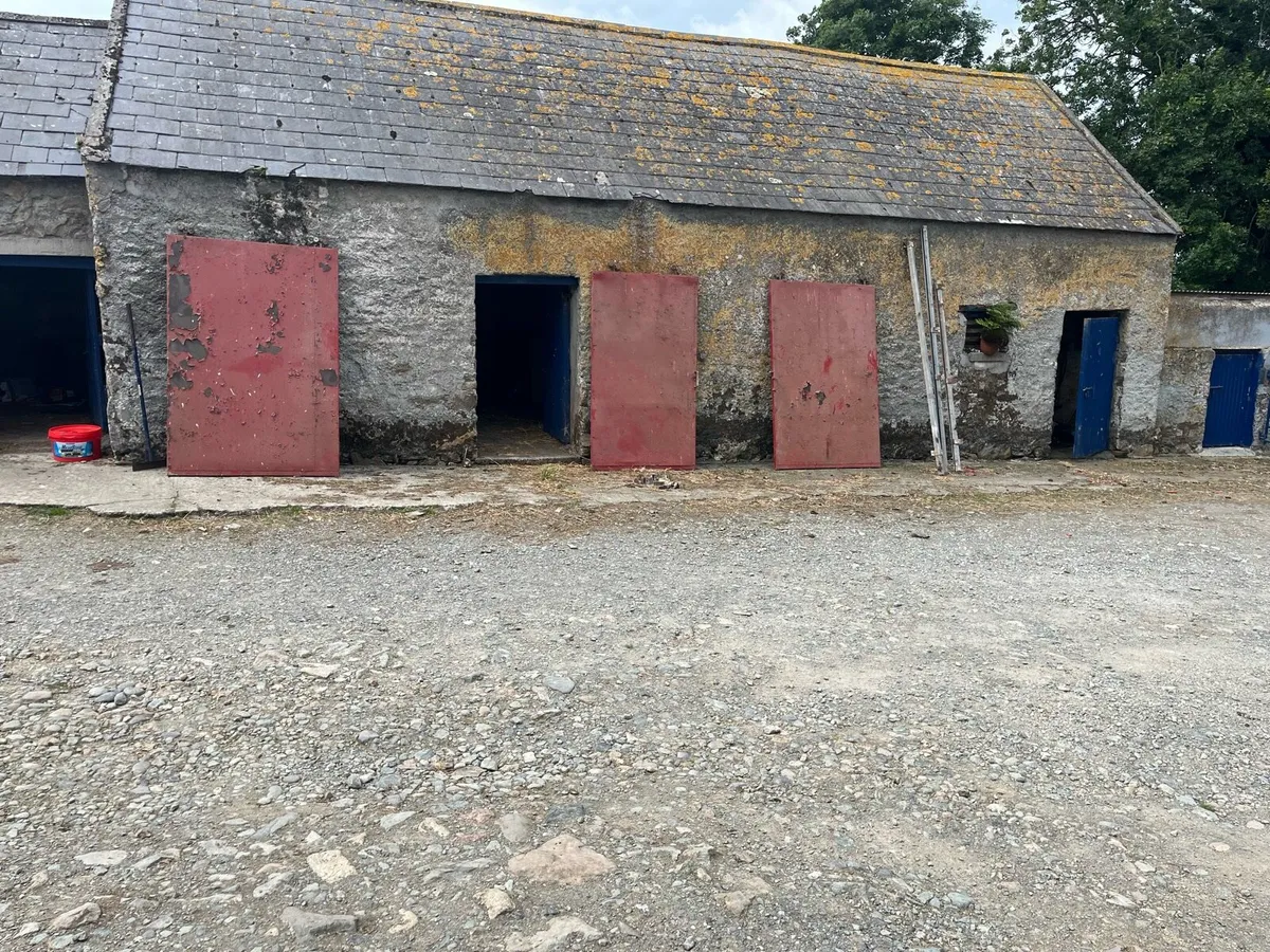 Sliding Shed Doors - Image 1