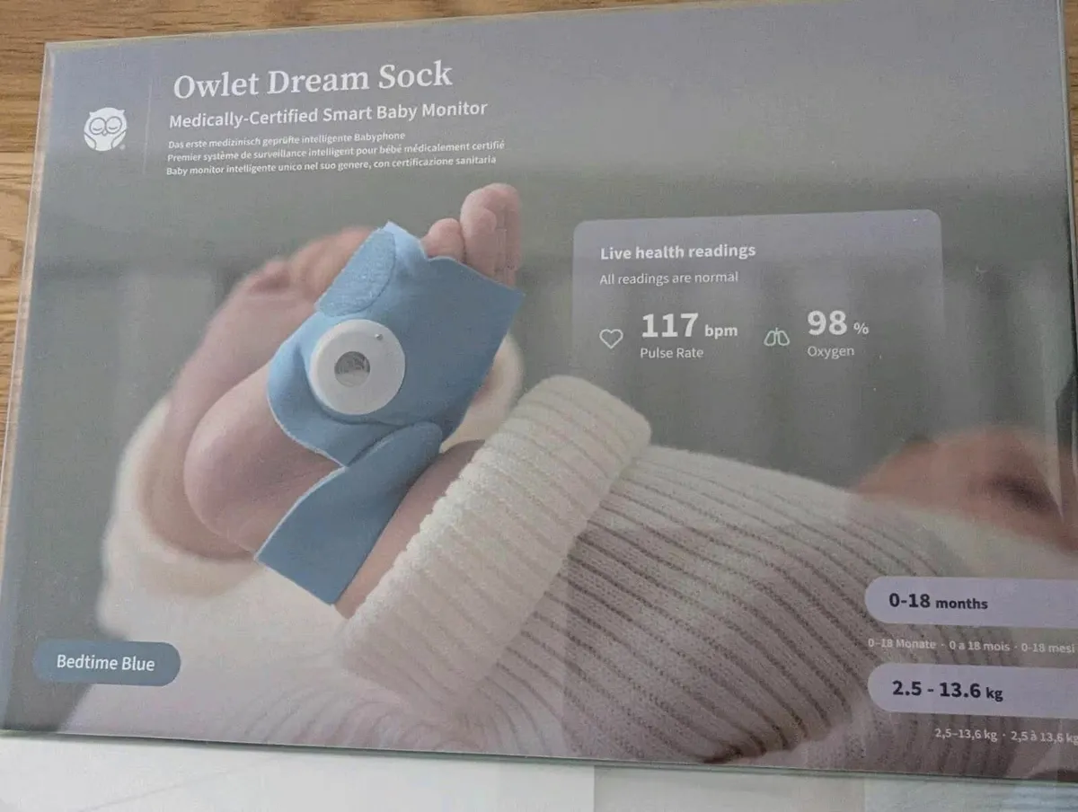 New Owlet Duo Smart Sock 3 & Cam 2 Unused Warranty - Image 1