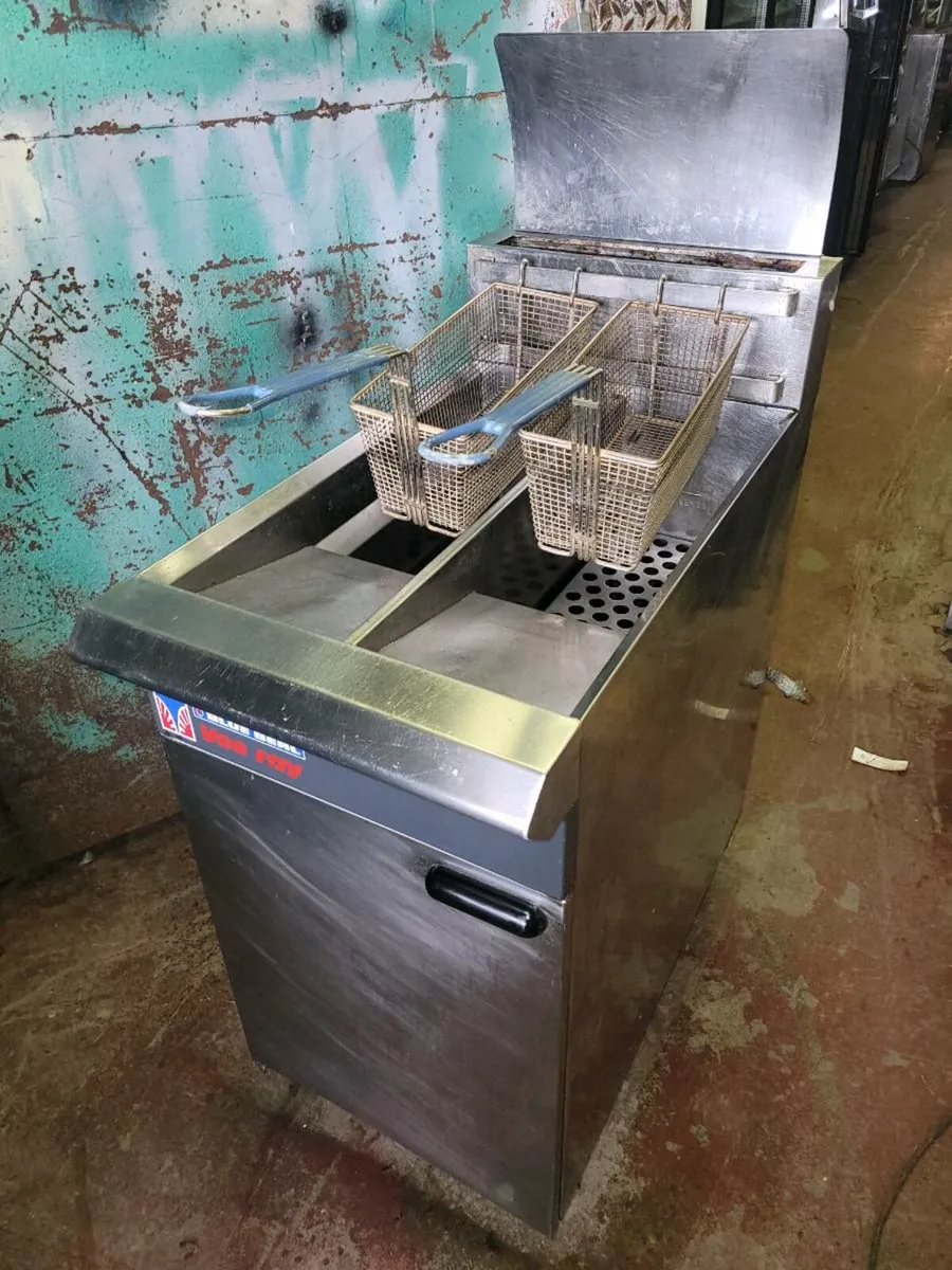 Fryer Double Tank BLUE SEAL Vee ray - Image 1