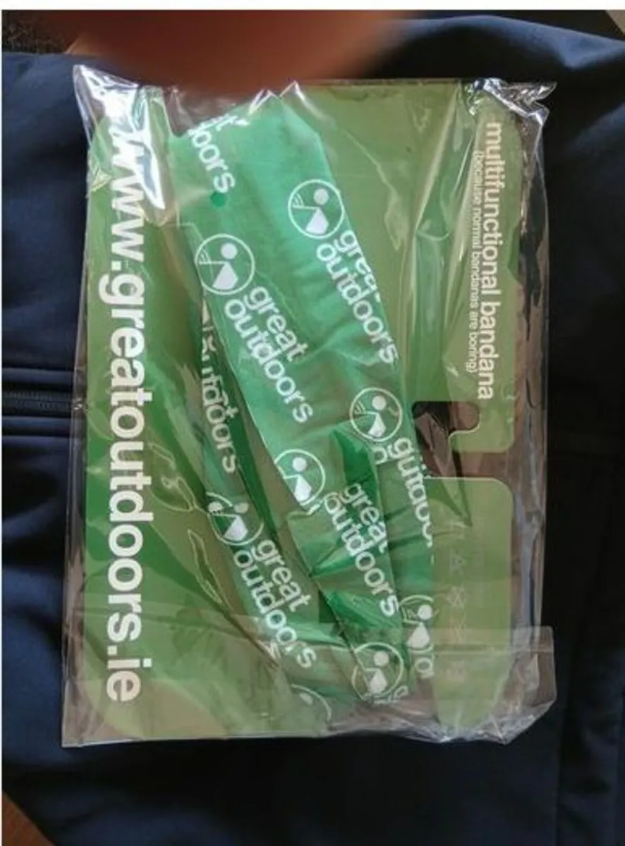 Great outdoors bandana .. face mask