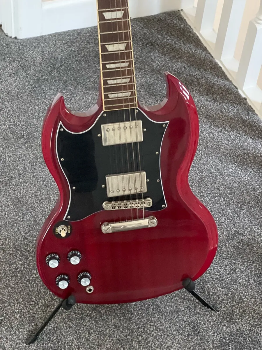 Left handed Red SG (Epiphone) - Image 1