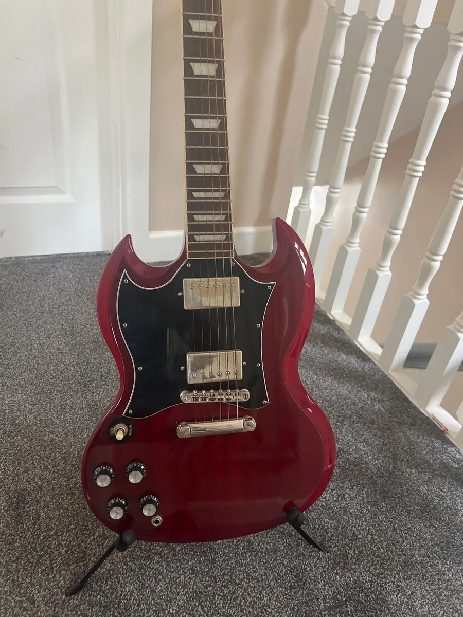 Left handed Red SG (Epiphone) - Image 4