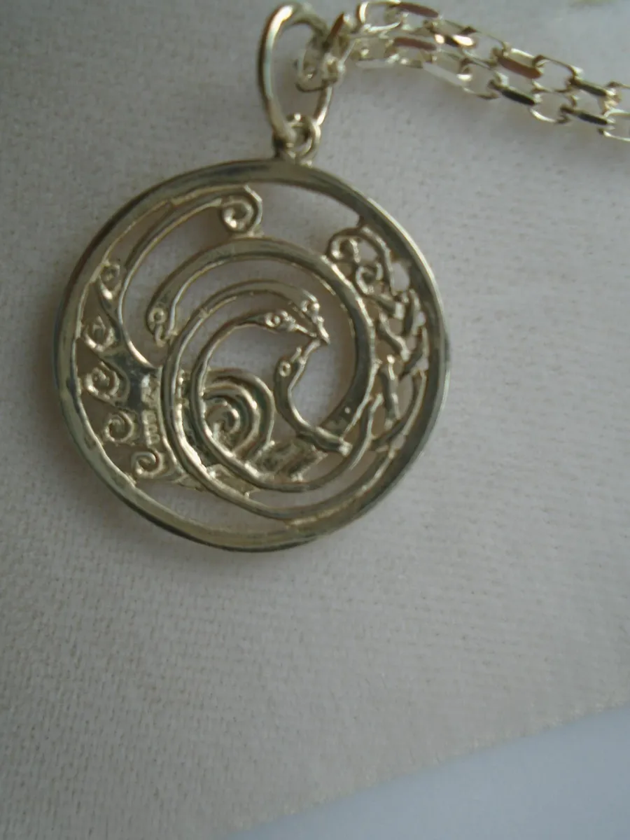 Silver necklace, Children of Lir, Jewellery, Gift - Image 3