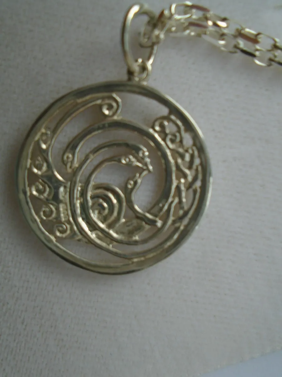 Silver necklace, Children of Lir, Jewellery, Gift - Image 4