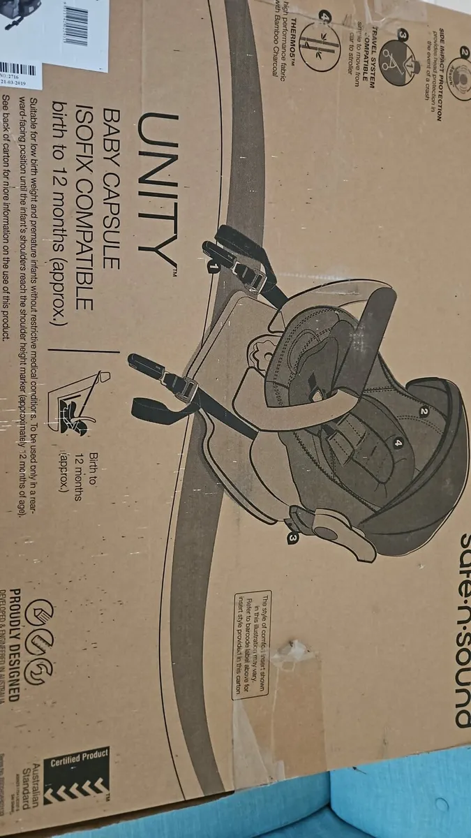 Baby car seat - Image 3