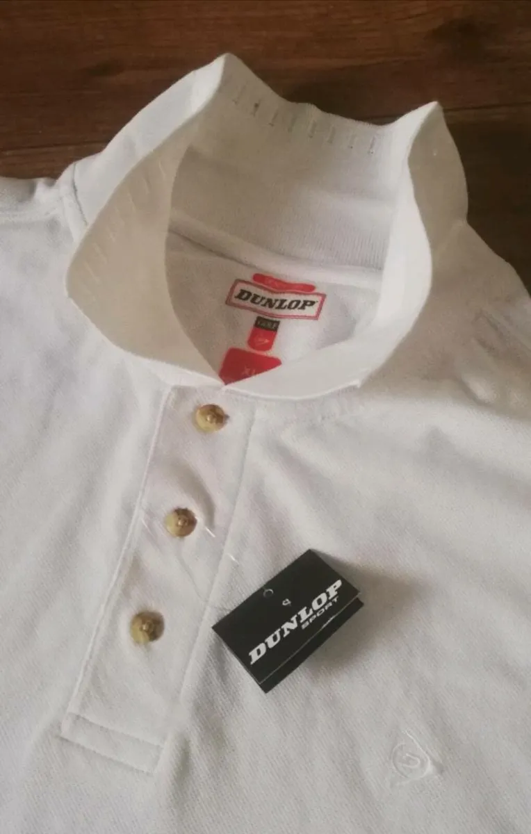 New Dunlop sport mens golf white long sleeve top - Image 2