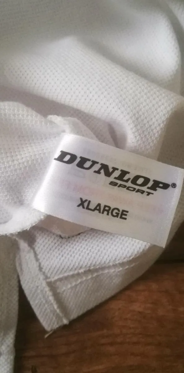 New Dunlop sport mens golf white long sleeve top - Image 3