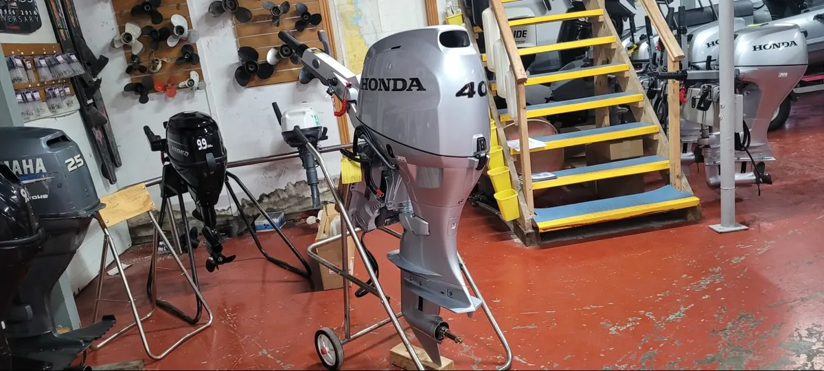 Big tiller Honda in Horsepower Workshop - Image 1