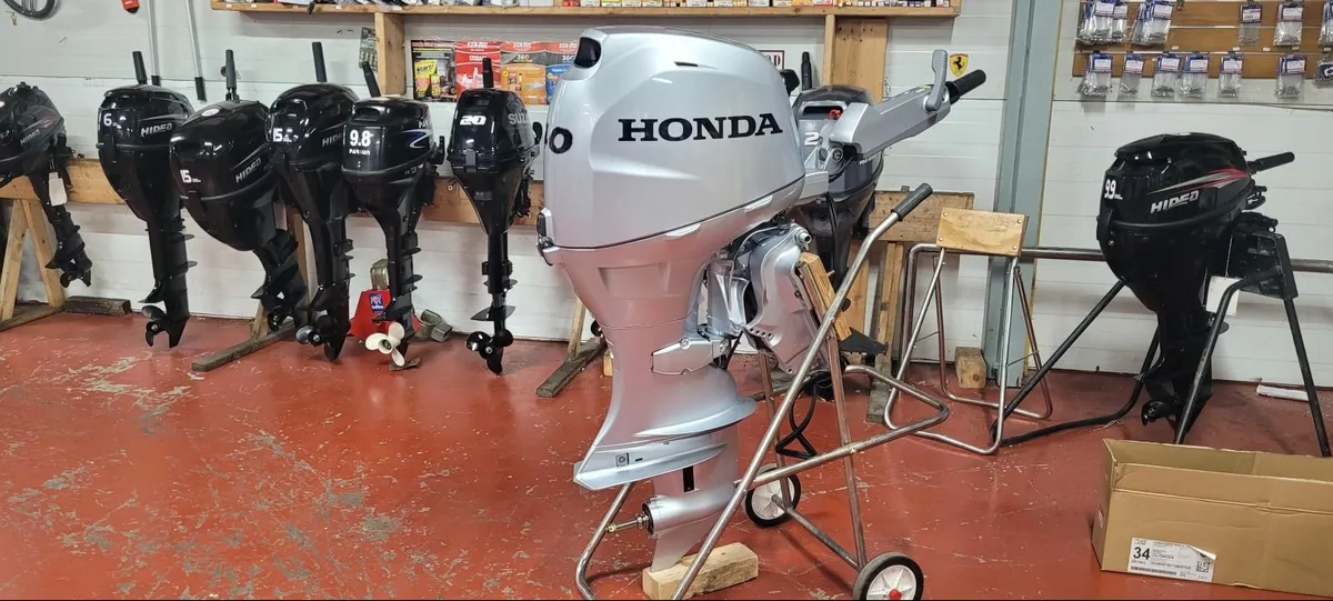 Big tiller Honda in Horsepower Workshop - Image 2