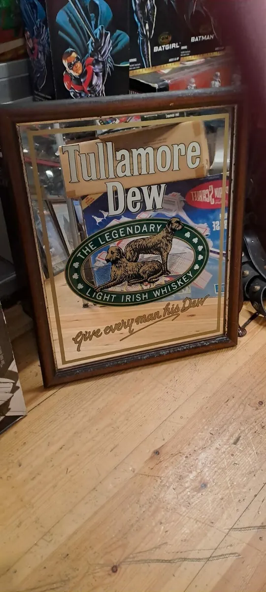 Vintage Tullamore Dew Mirror - Image 2